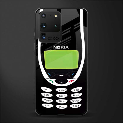 nokia 3310 vintage glass case for samsung galaxy s20 ultra image