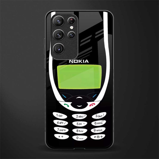 nokia 3310 vintage glass case for samsung galaxy s21 ultra image