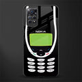 nokia 3310 vintage glass case for redmi note 11 image