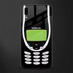 nokia 3310 vintage glass case for vivo v11 pro image