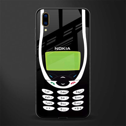 nokia 3310 vintage glass case for vivo v11 pro image