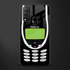 nokia 3310 vintage glass case for vivo y30 image