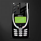 nokia 3310 vintage glass case for samsung galaxy note 20 ultra 5g image