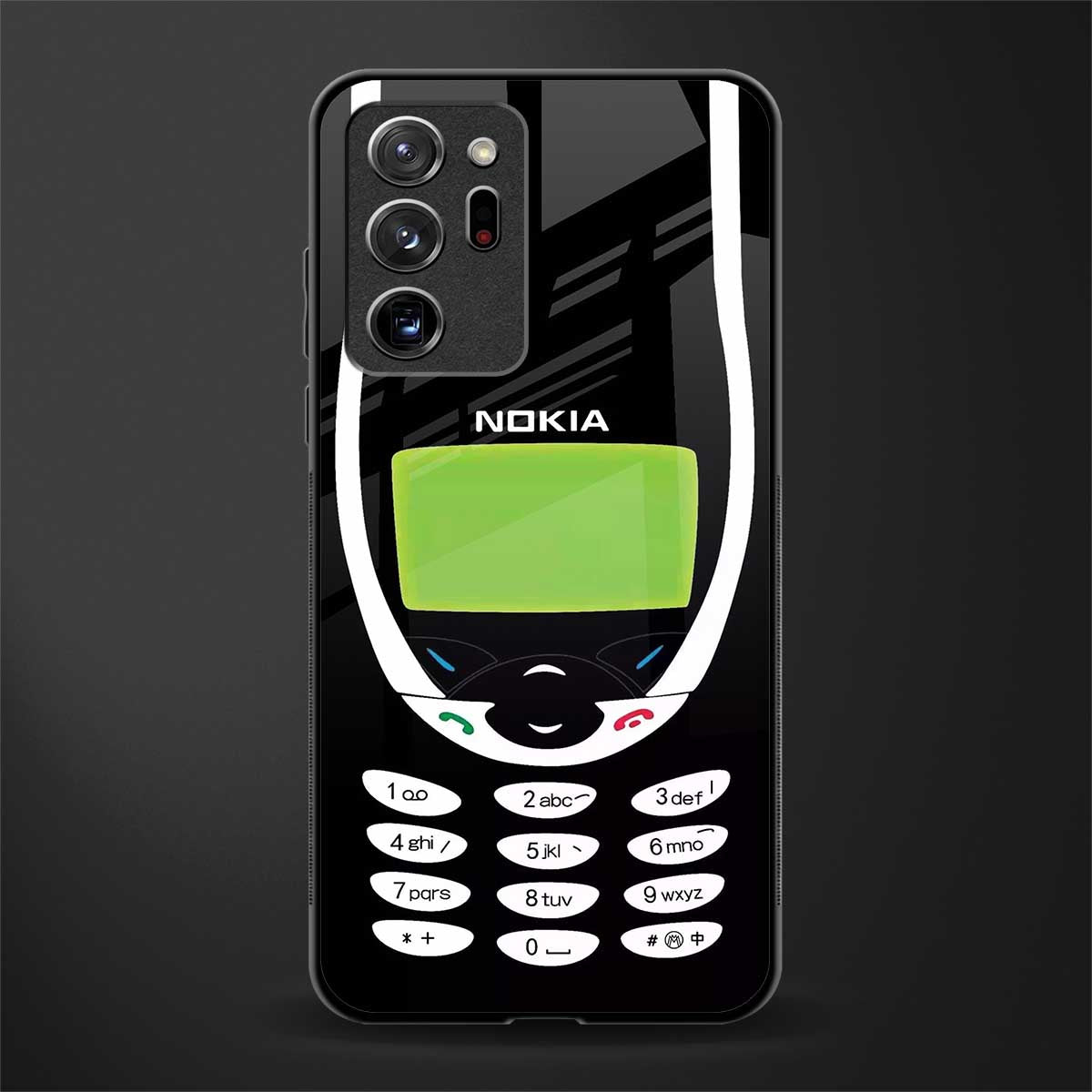 nokia 3310 vintage glass case for samsung galaxy note 20 ultra 5g image