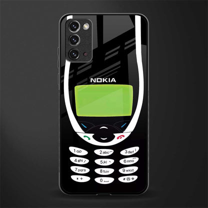nokia 3310 vintage glass case for samsung galaxy note 20 image