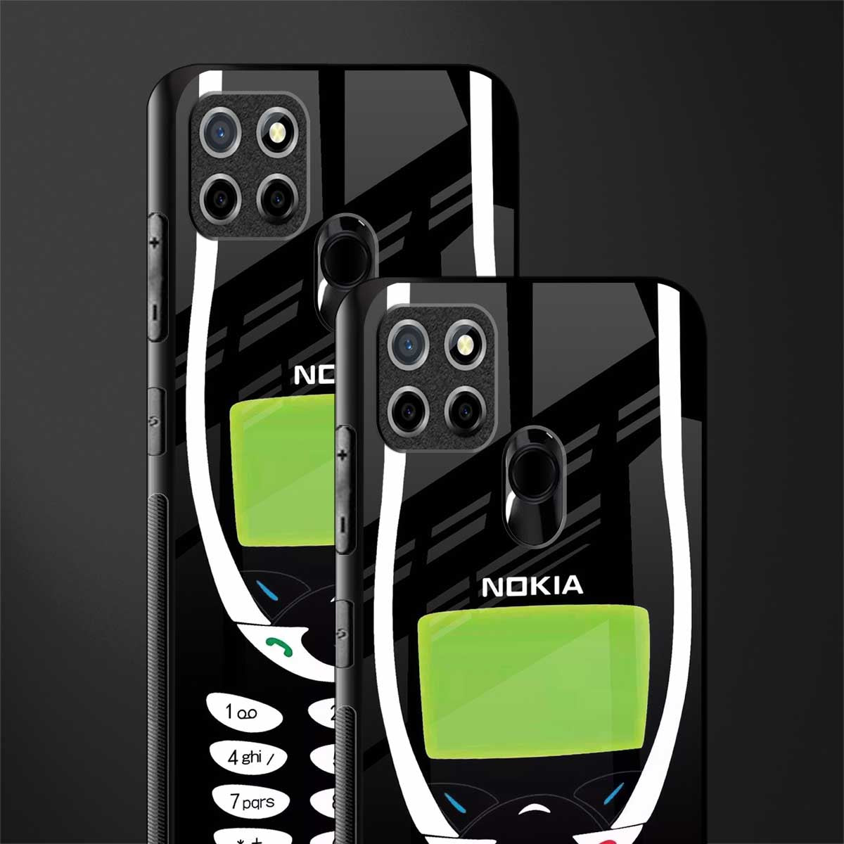 nokia 3310 vintage glass case for realme c25 realme c25s image-2