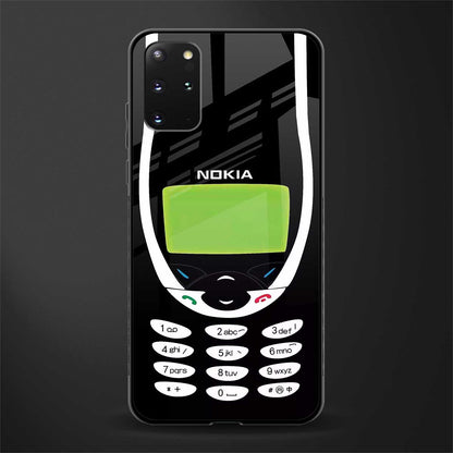 nokia 3310 vintage glass case for samsung galaxy s20 plus image