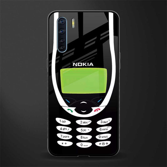 nokia 3310 vintage glass case for oppo f15 image