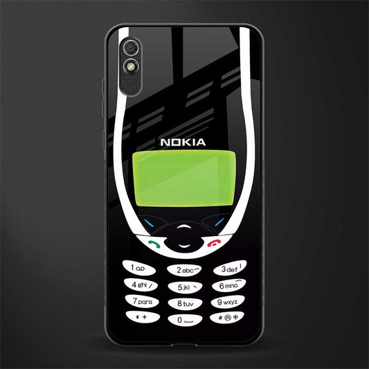 nokia 3310 vintage glass case for redmi 9i image