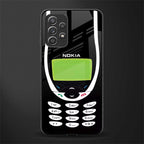 nokia 3310 vintage glass case for samsung galaxy a52s 5g image