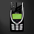 nokia 3310 vintage glass case for oppo f19 pro plus image