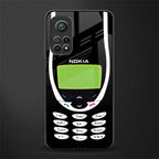 nokia 3310 vintage glass case for mi 10t 5g image