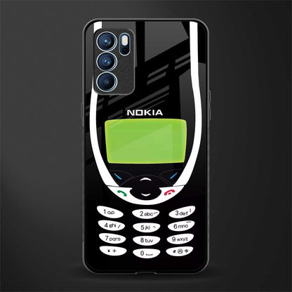 nokia 3310 vintage glass case for oppo reno6 5g image