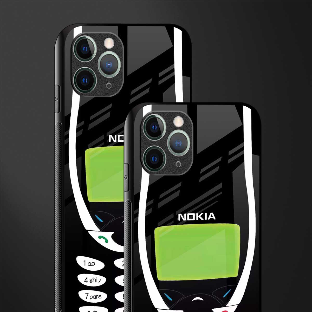 nokia 3310 vintage glass case for iphone 11 pro image-2