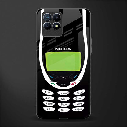 nokia 3310 vintage glass case for realme 8i image