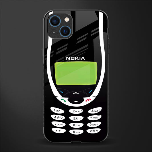 nokia 3310 vintage glass case for iphone 13 image