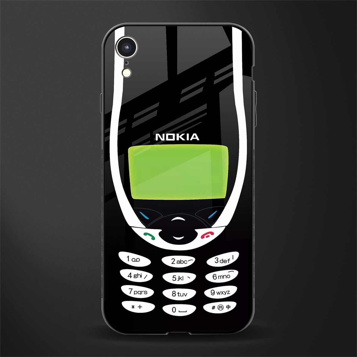 nokia 3310 vintage glass case for iphone xr image