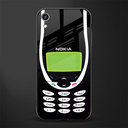 nokia 3310 vintage glass case for iphone xr image