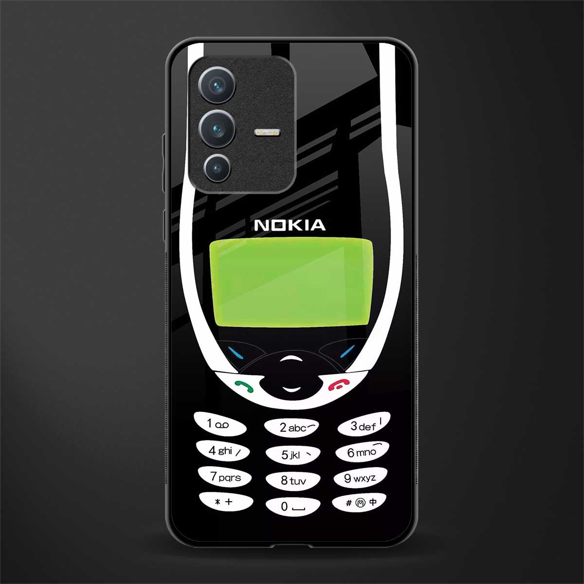 nokia 3310 vintage glass case for vivo v23 5g image