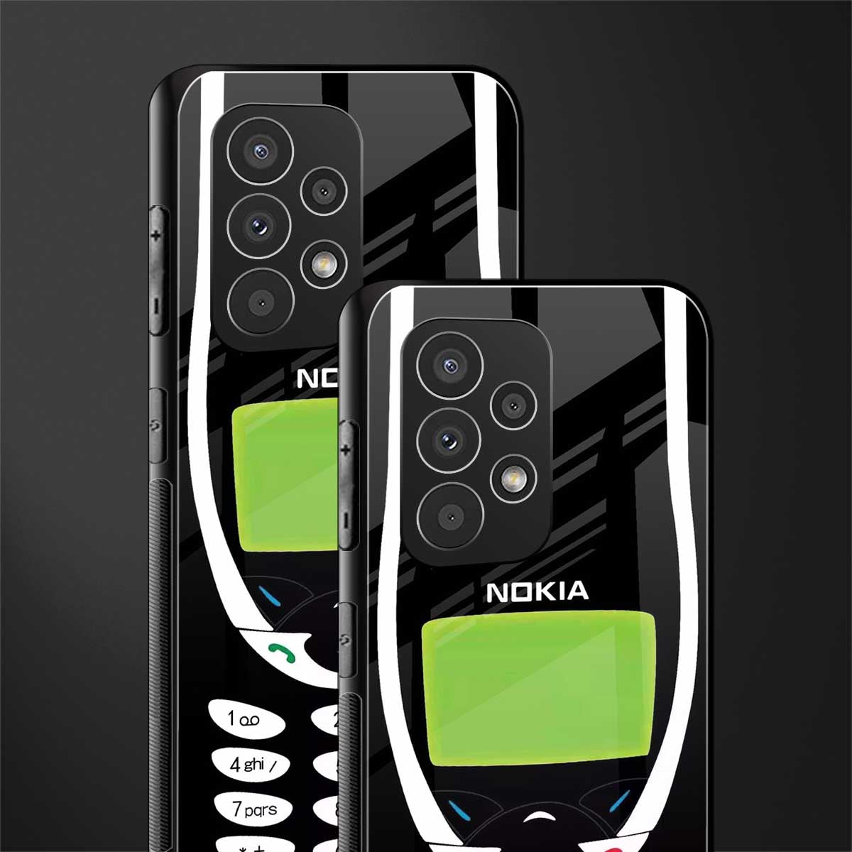 nokia 3310 vintage back phone cover | glass case for samsung galaxy a73 5g