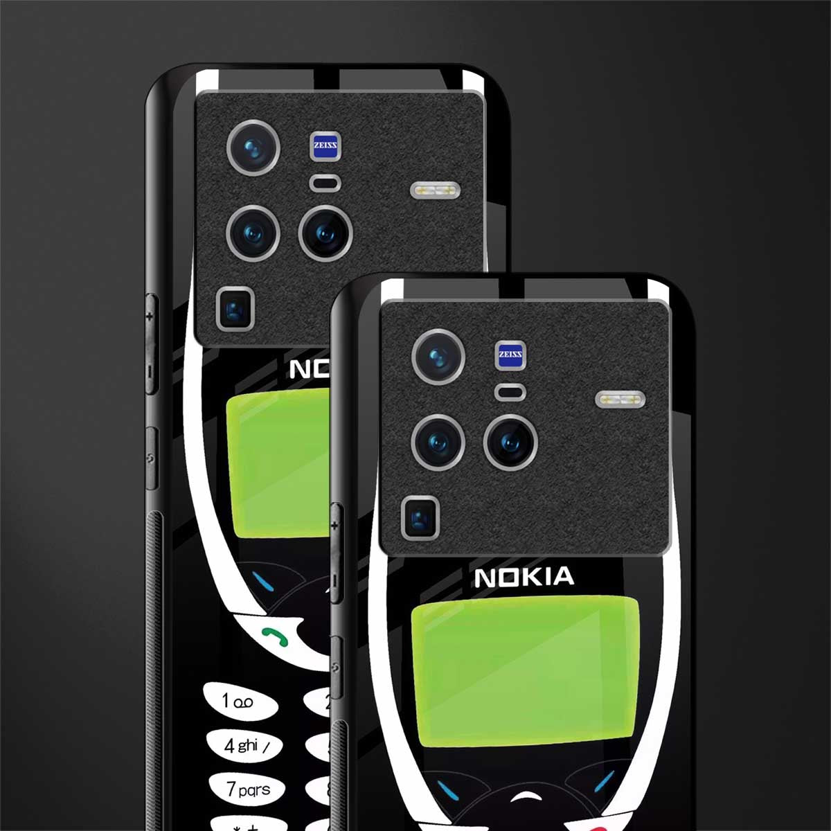 nokia 3310 vintage glass case for vivo x80 pro 5g image-2