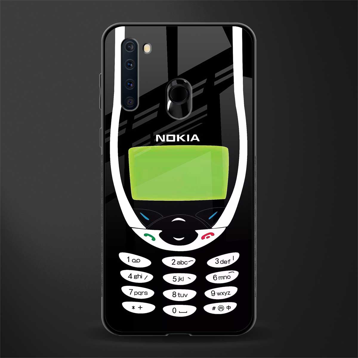 nokia 3310 vintage glass case for samsung a21 image