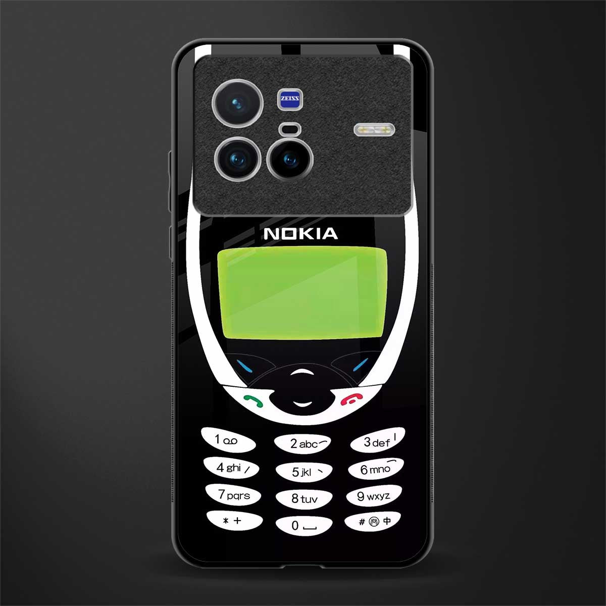 nokia 3310 vintage glass case for vivo x80 image