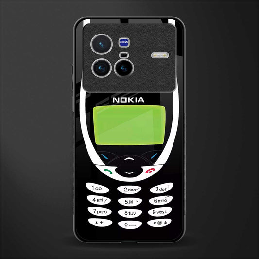 nokia 3310 vintage glass case for vivo x80 image