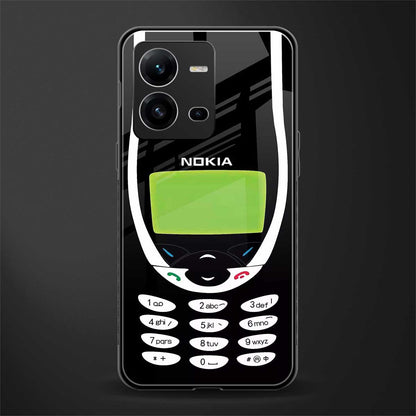 nokia 3310 vintage back phone cover | glass case for vivo v25-5g