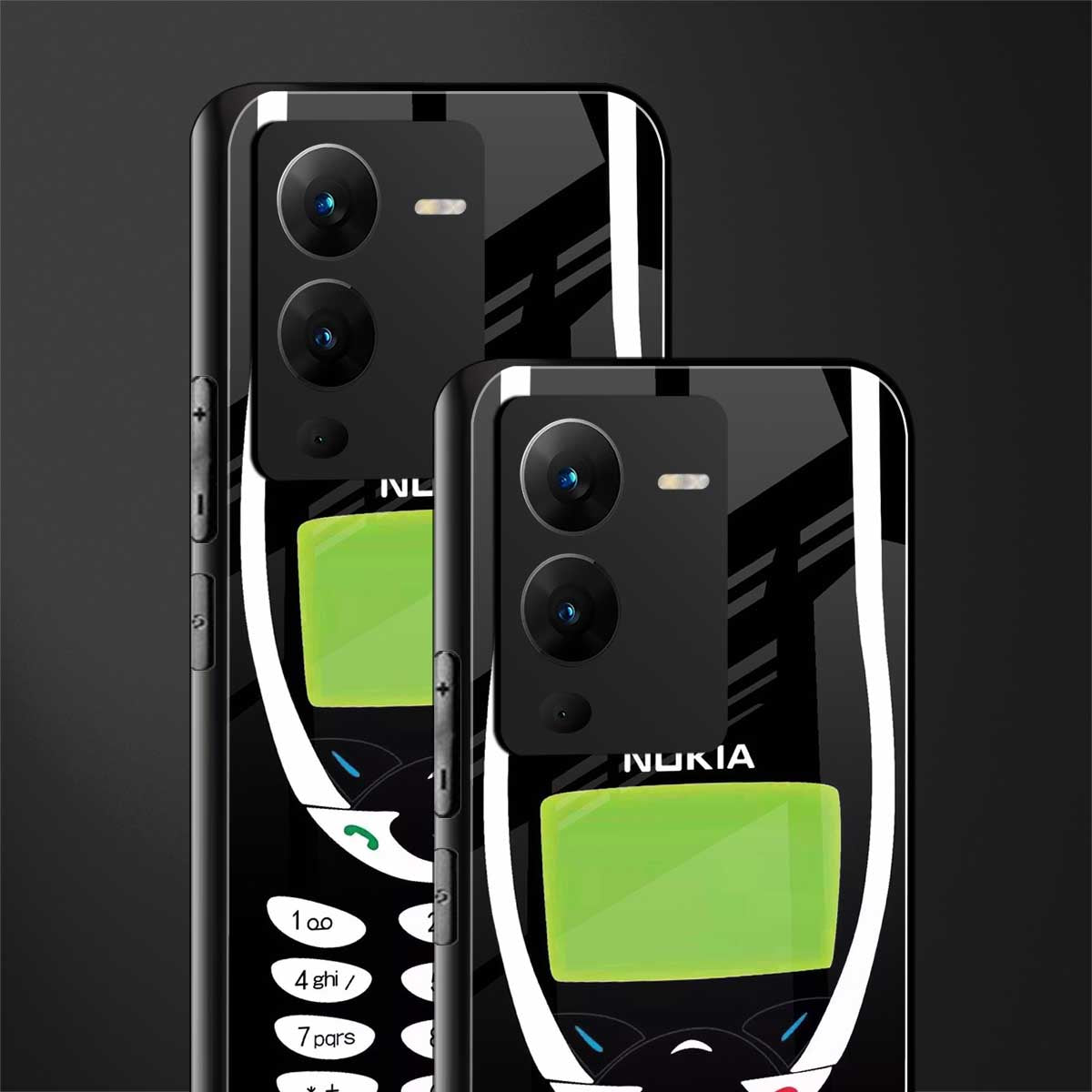 nokia 3310 vintage back phone cover | glass case for vivo v25 pro 5g