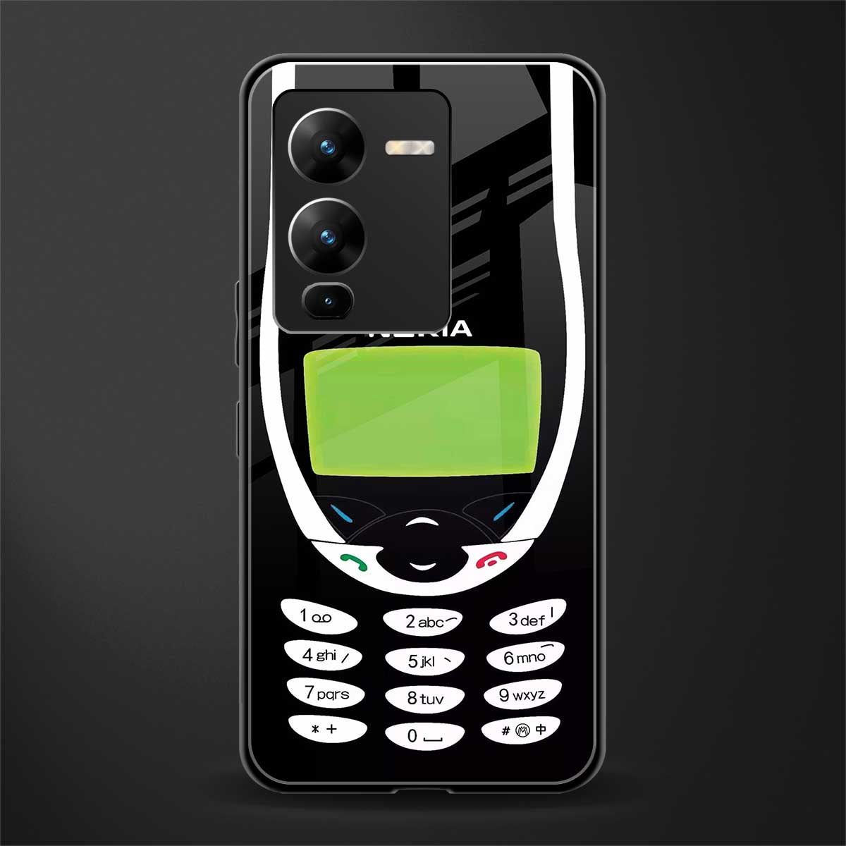 nokia 3310 vintage back phone cover | glass case for vivo v25 pro 5g