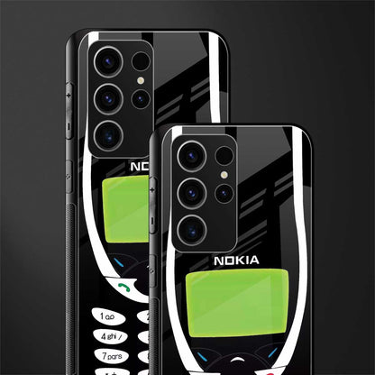 nokia 3310 vintage glass case for phone case | glass case for samsung galaxy s23 ultra