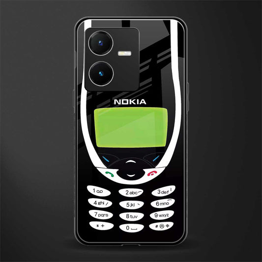 nokia 3310 vintage back phone cover | glass case for vivo y22