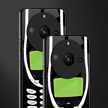 nokia 3310 vintage back phone cover | glass case for realme 11 pro 5g