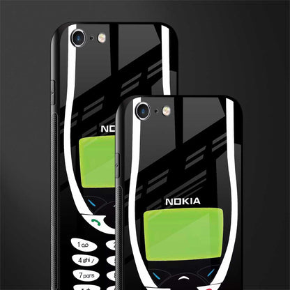 nokia 3310 vintage glass case for iphone 6s plus image-2