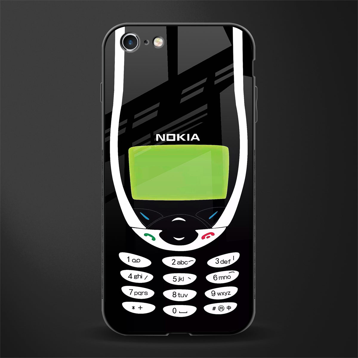 nokia 3310 vintage glass case for iphone 6 plus image