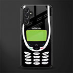 nokia 3310 vintage back phone cover | glass case for samsun galaxy a24 4g