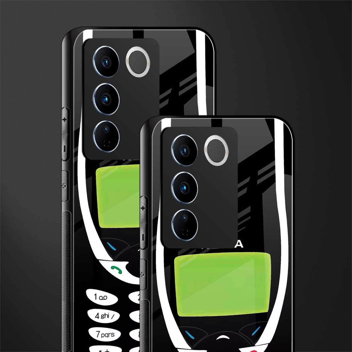 nokia 3310 vintage back phone cover | glass case for vivo v27 pro 5g