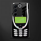 nokia 3310 vintage back phone cover | glass case for vivo v27 pro 5g