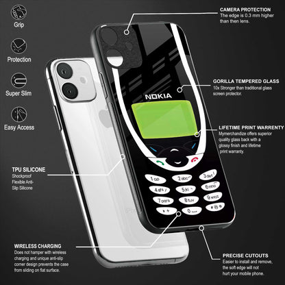 nokia 3310 vintage glass case for vivo y15s image-4