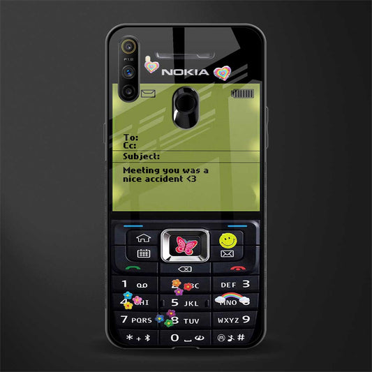 nokia vintage glass case for realme narzo 20a image