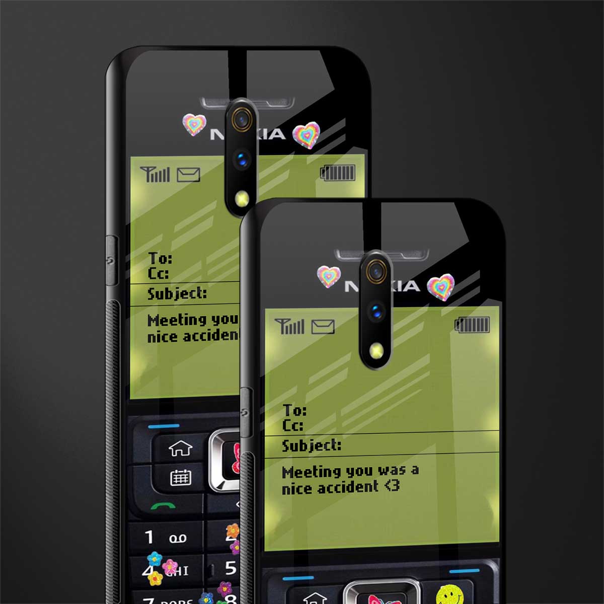 nokia vintage glass case for oppo k3 image-2