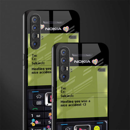 nokia vintage glass case for oppo reno 3 pro image-2