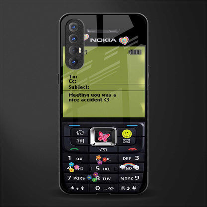 nokia vintage glass case for oppo reno 3 pro image