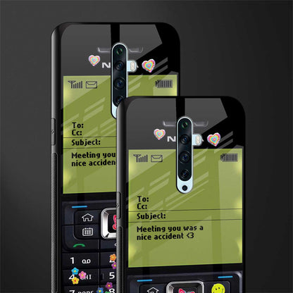 nokia vintage glass case for oppo reno 2f image-2
