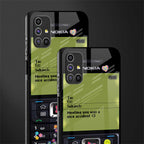 nokia vintage glass case for samsung galaxy m51 image-2
