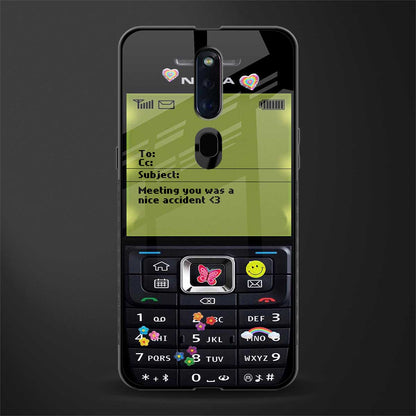 nokia vintage glass case for oppo f11 pro image