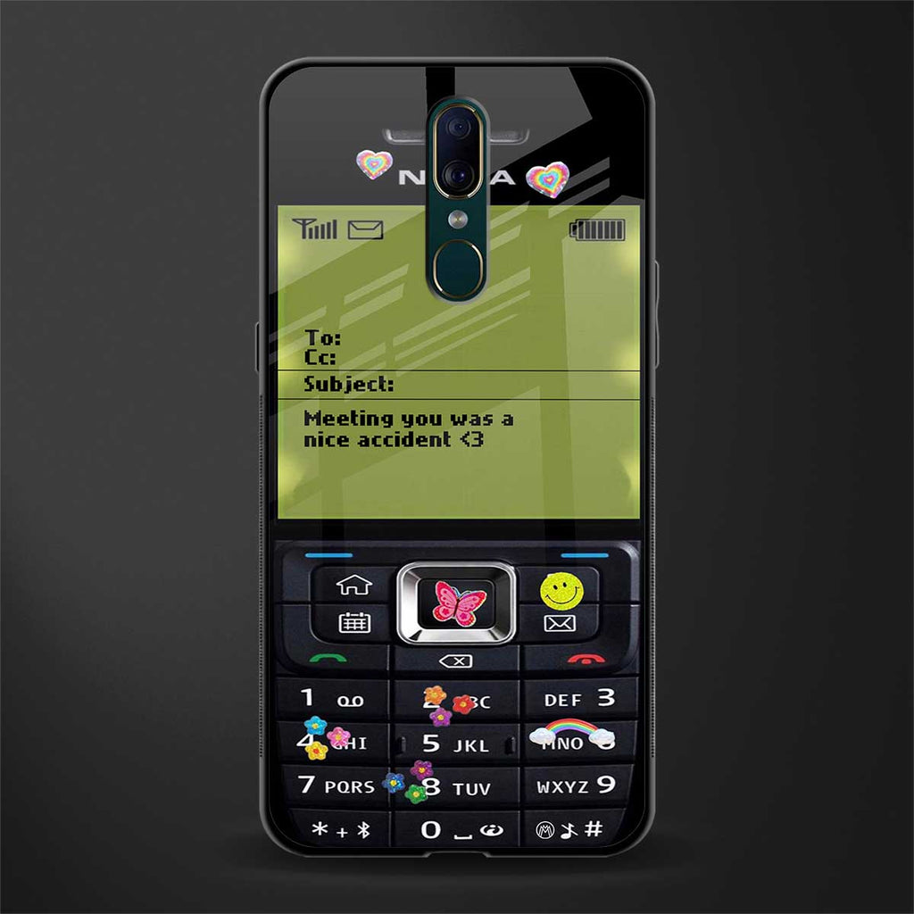 nokia vintage glass case for oppo a9 image