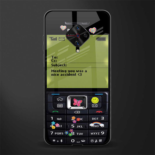 nokia vintage glass case for vivo s1 pro image