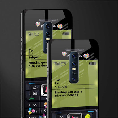 nokia vintage glass case for vivo v17 pro image-2